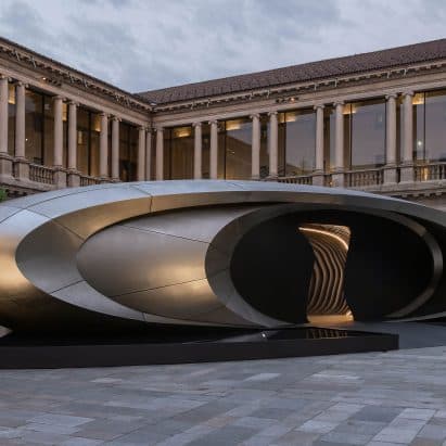Audi unveils Zaha Hadid Architects pavilion at Milan design week