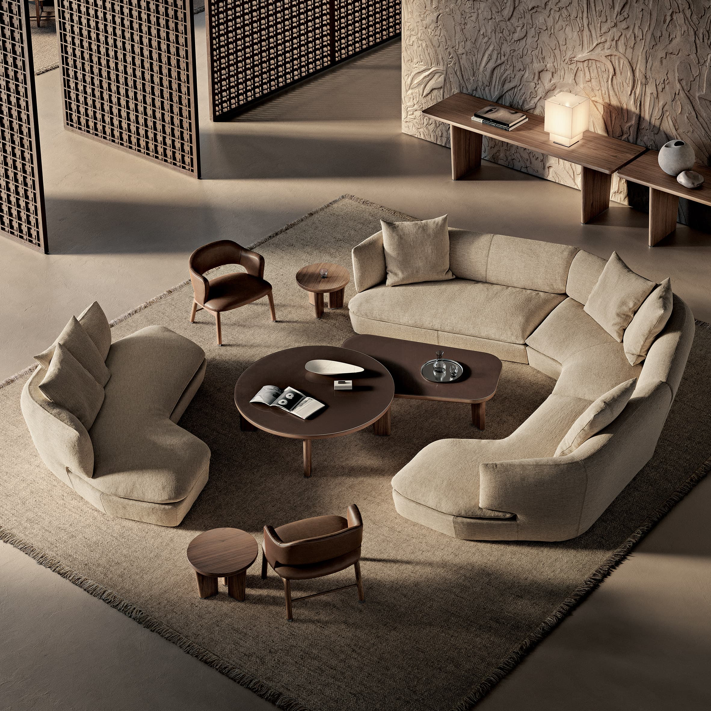 Quincy sofa by Antonio Citterio for Flexform