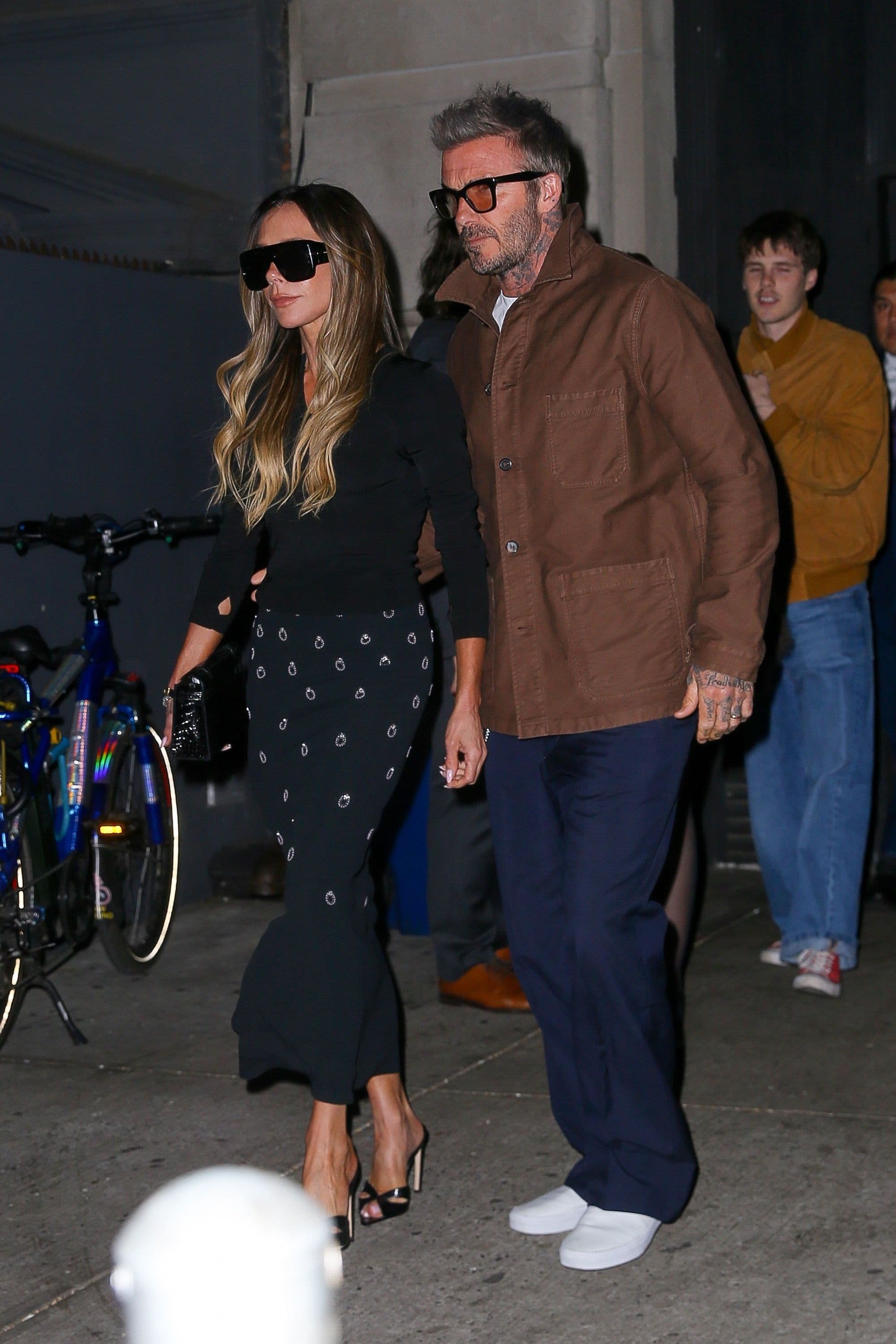 David and Victoria Beckham Nail Date Night Style