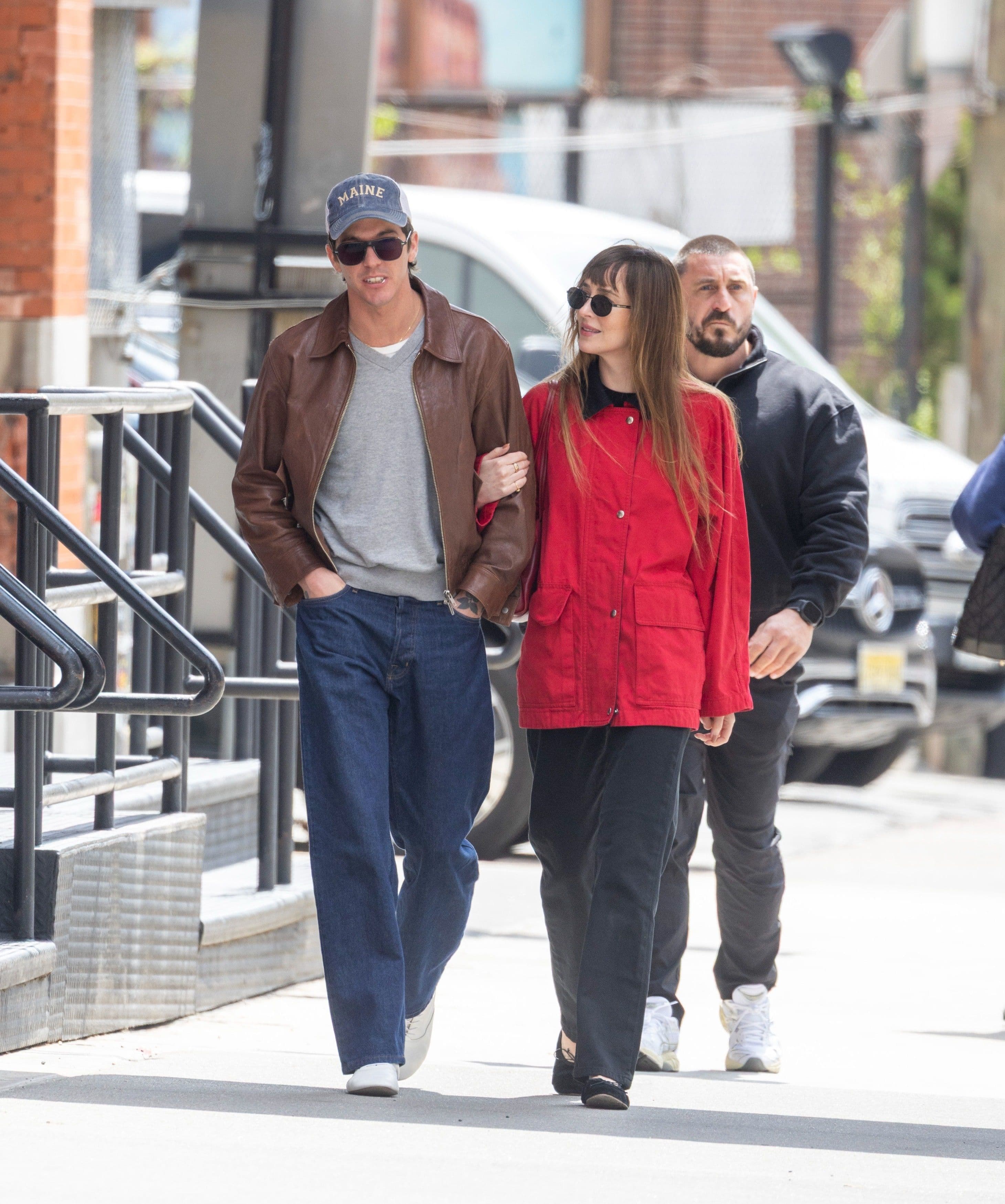 Dakota Johnson Triples up on The Row, Accessorizes With Role Model