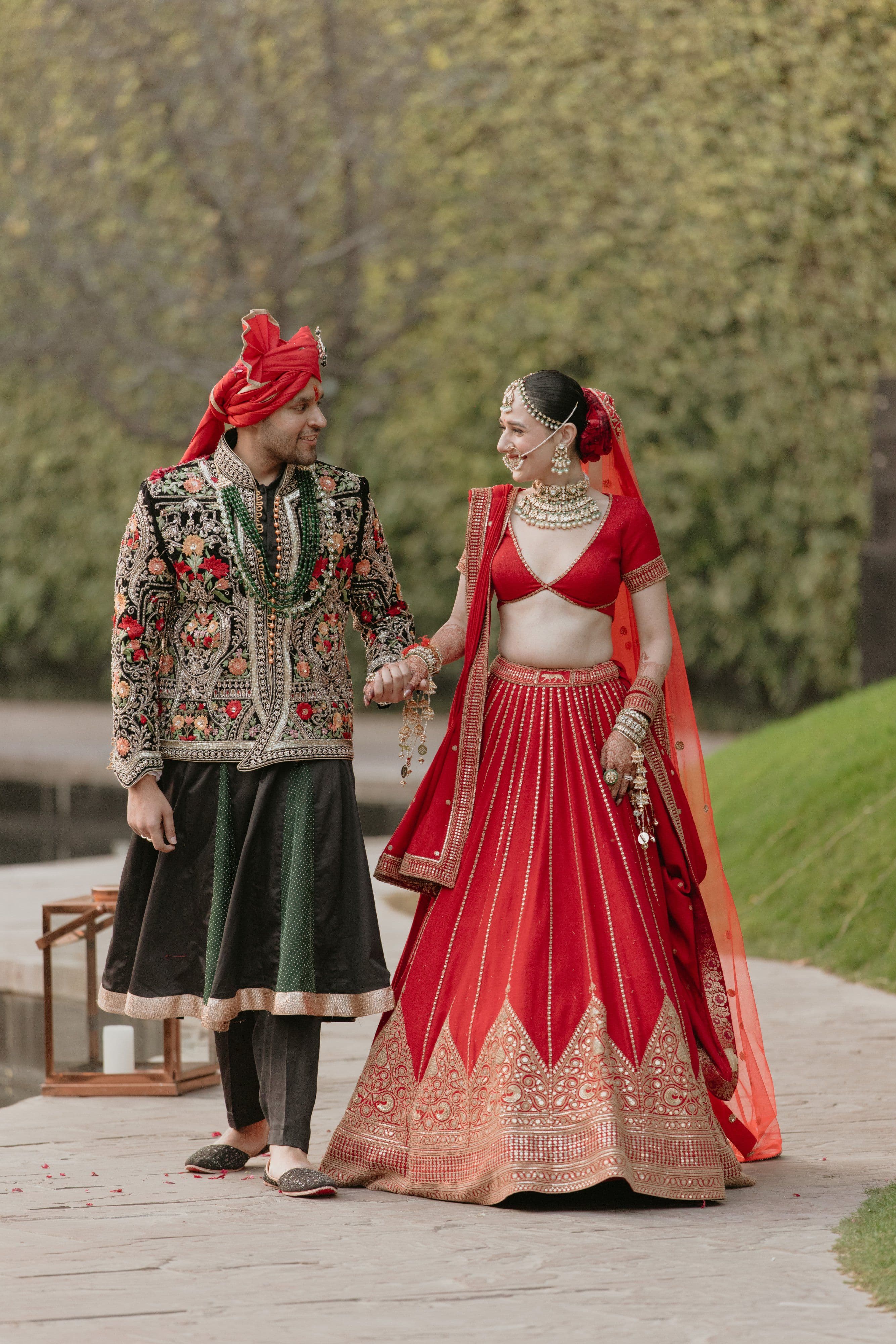 This couple’s intimate wedding in New Delhi followed a multi-stage proposal