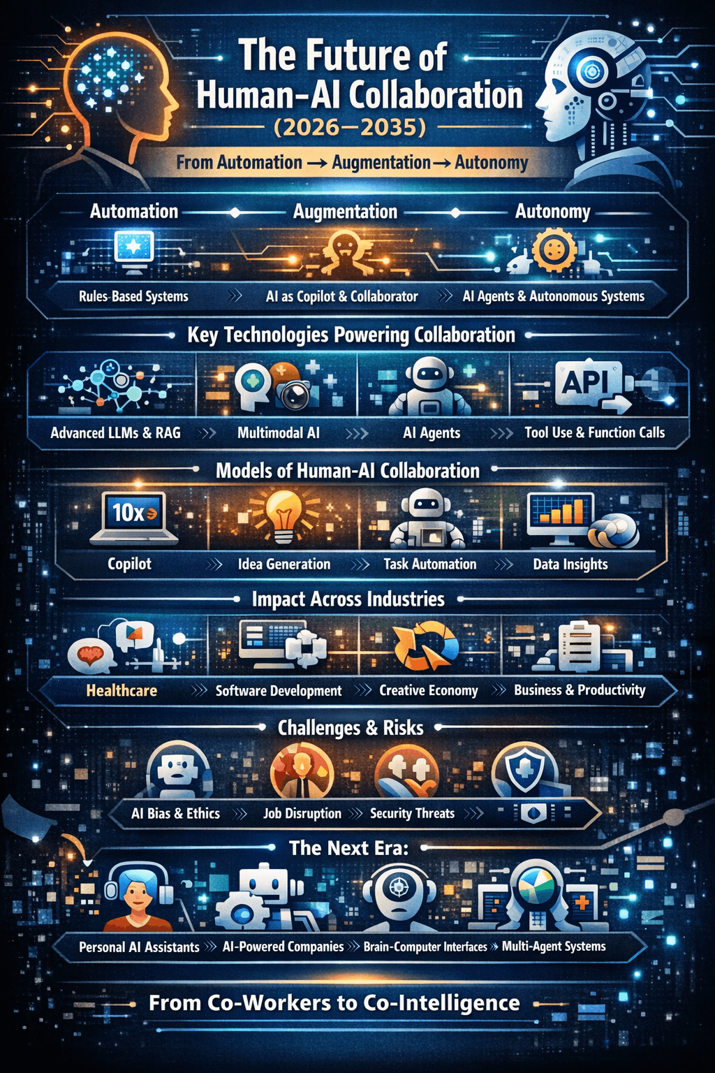 The Future of Human–AI Collaboration (2026–2035): A Deep Technical Blueprint for the Age of…