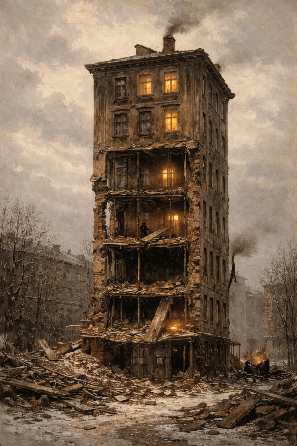 Extremum V — When the System Becomes Its Own Gravity: On Self-Induced Structural Depletion