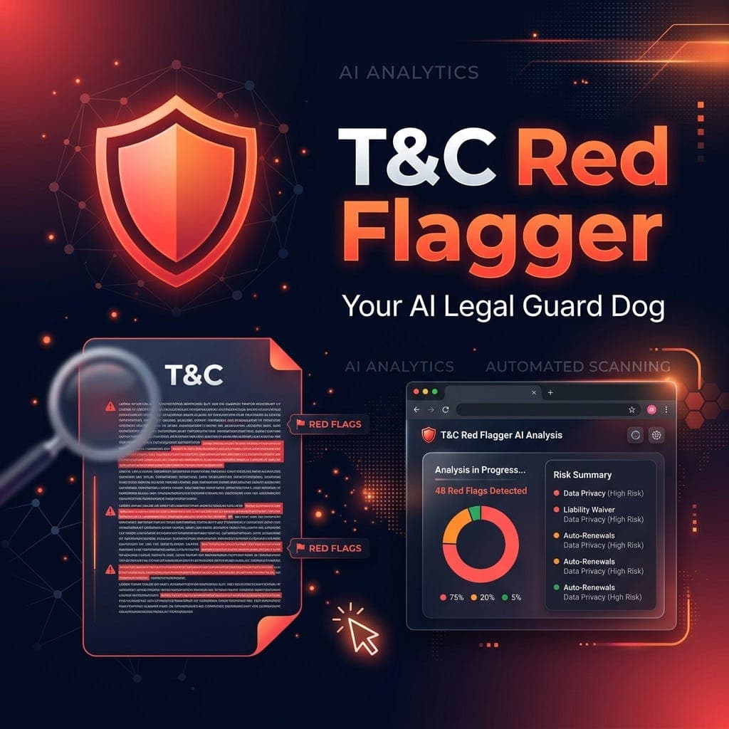 Nobody Reads the Terms & Conditions. So I Built an AI Extension to Do It for Me.