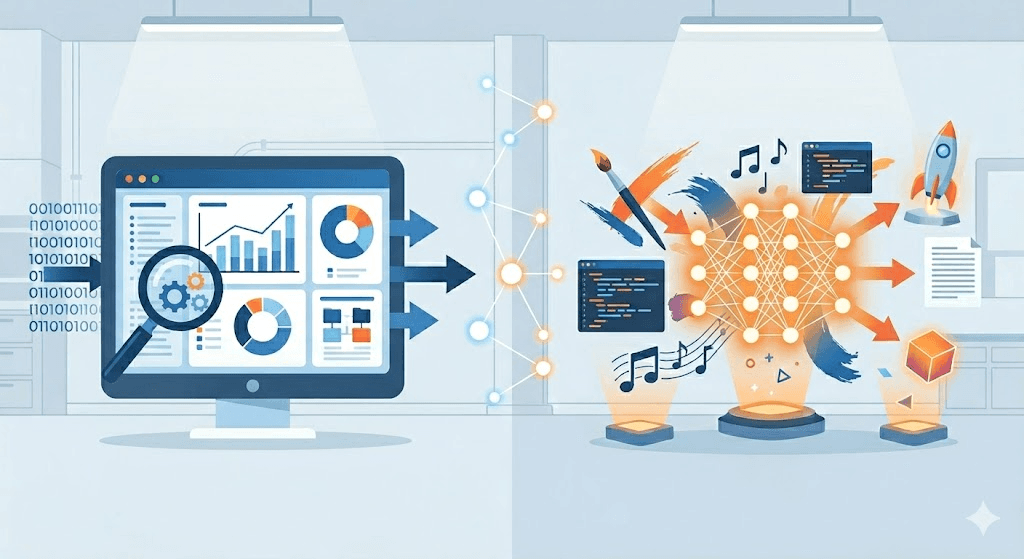 IA Generativa vs. IA Tradicional