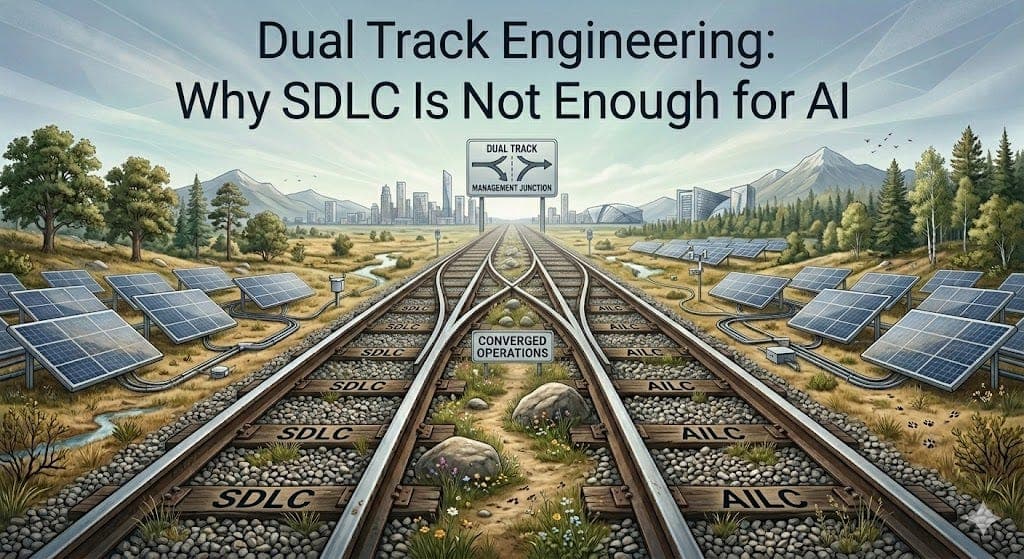 Dual Track Engineering: Why SDLC Is Not Enough for AI