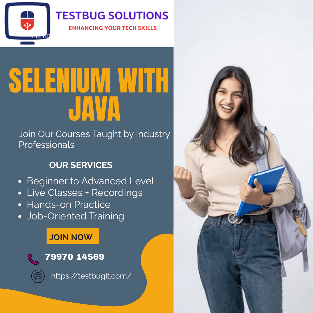 Kickstart Your Automation Testing Career with Selenium with Java & AI!