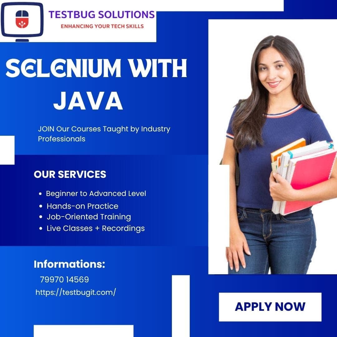 Selenium with Java & AI Training