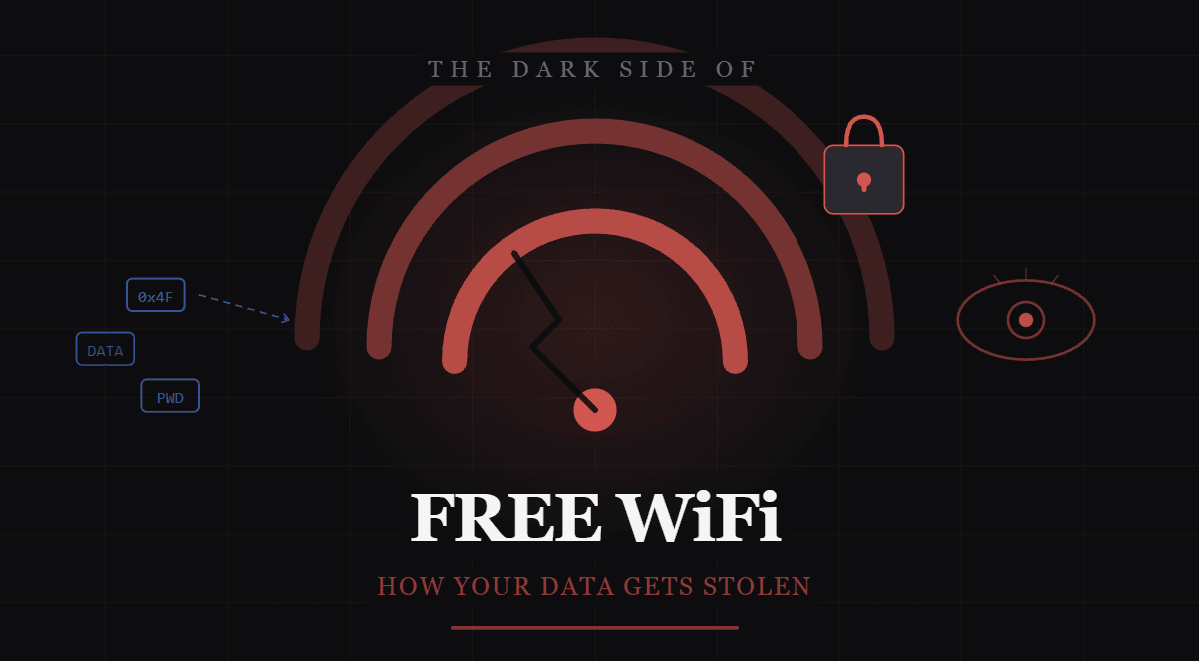 The Dark Side of Free WiFi: How Your Data Gets Stolen