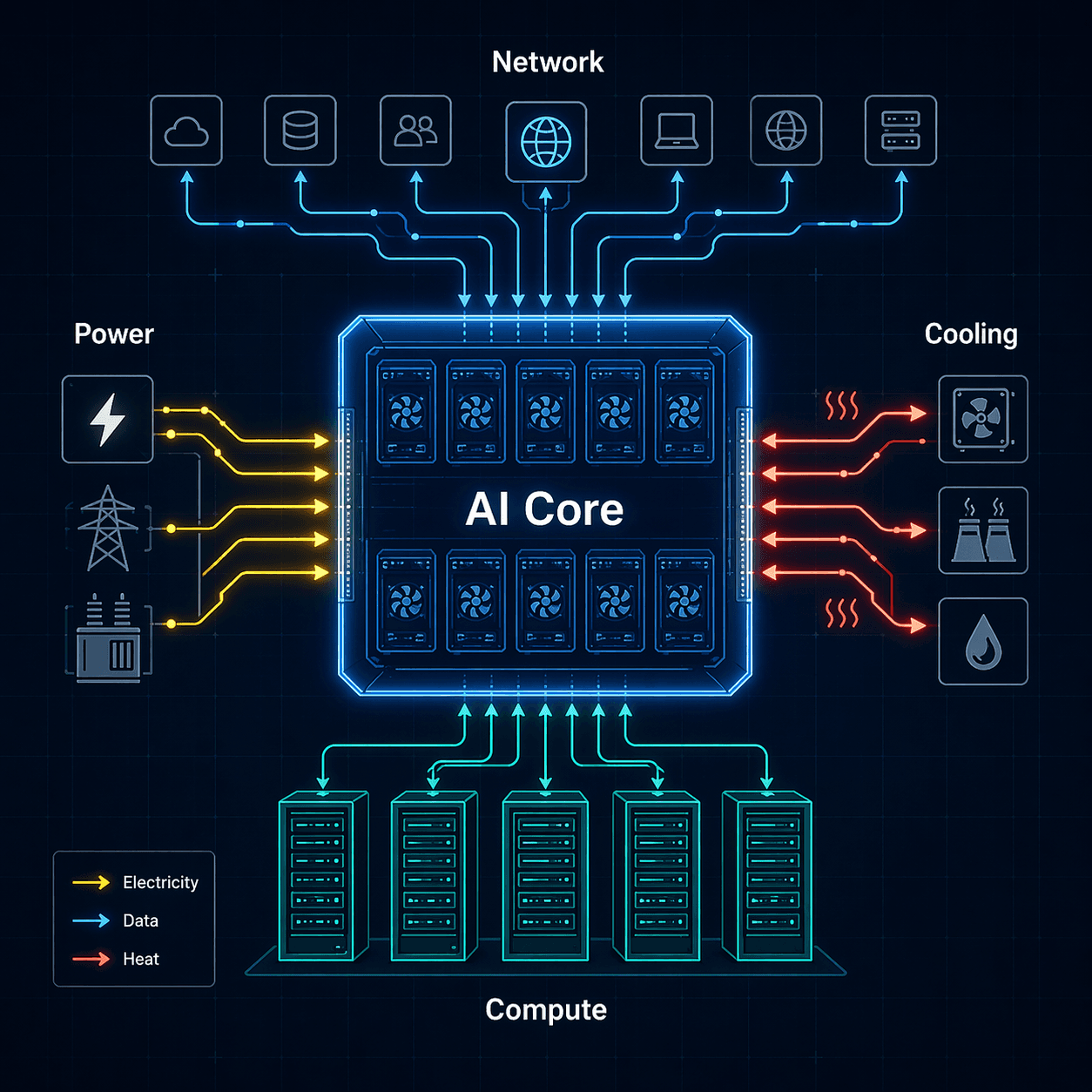 How Data Centers Actually Work: From Cooling Systems to GPU Clusters