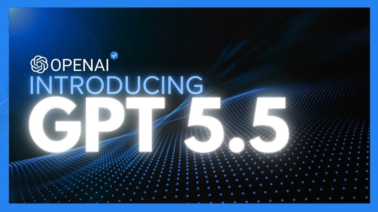 GPT-5.5 Is Here — And It’s Not Just Smarter… It Works For You
