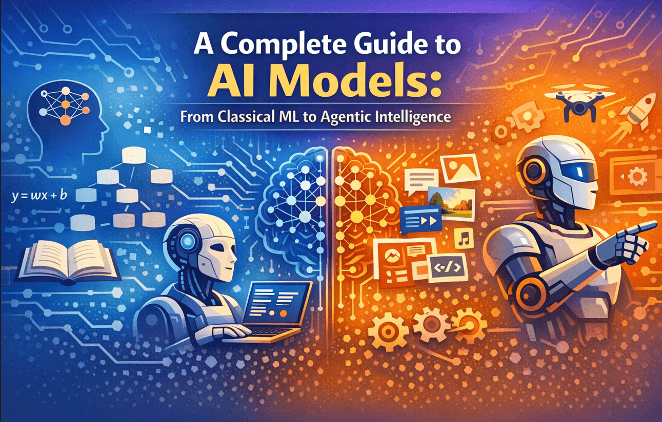 A Complete Guide to AI Models: From Classical ML to Agentic Intelligence