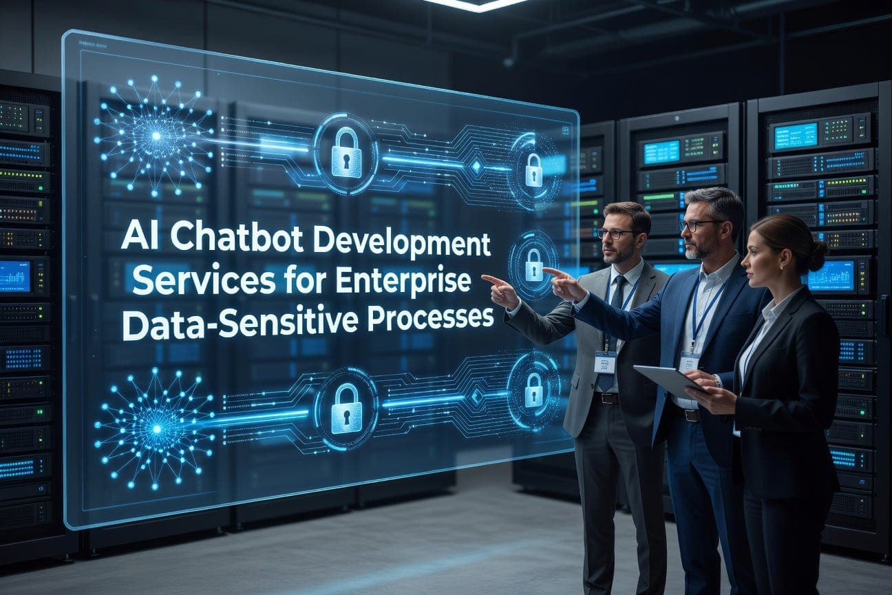 AI Chatbot Development Services for Enterprise Data-Sensitive Processes