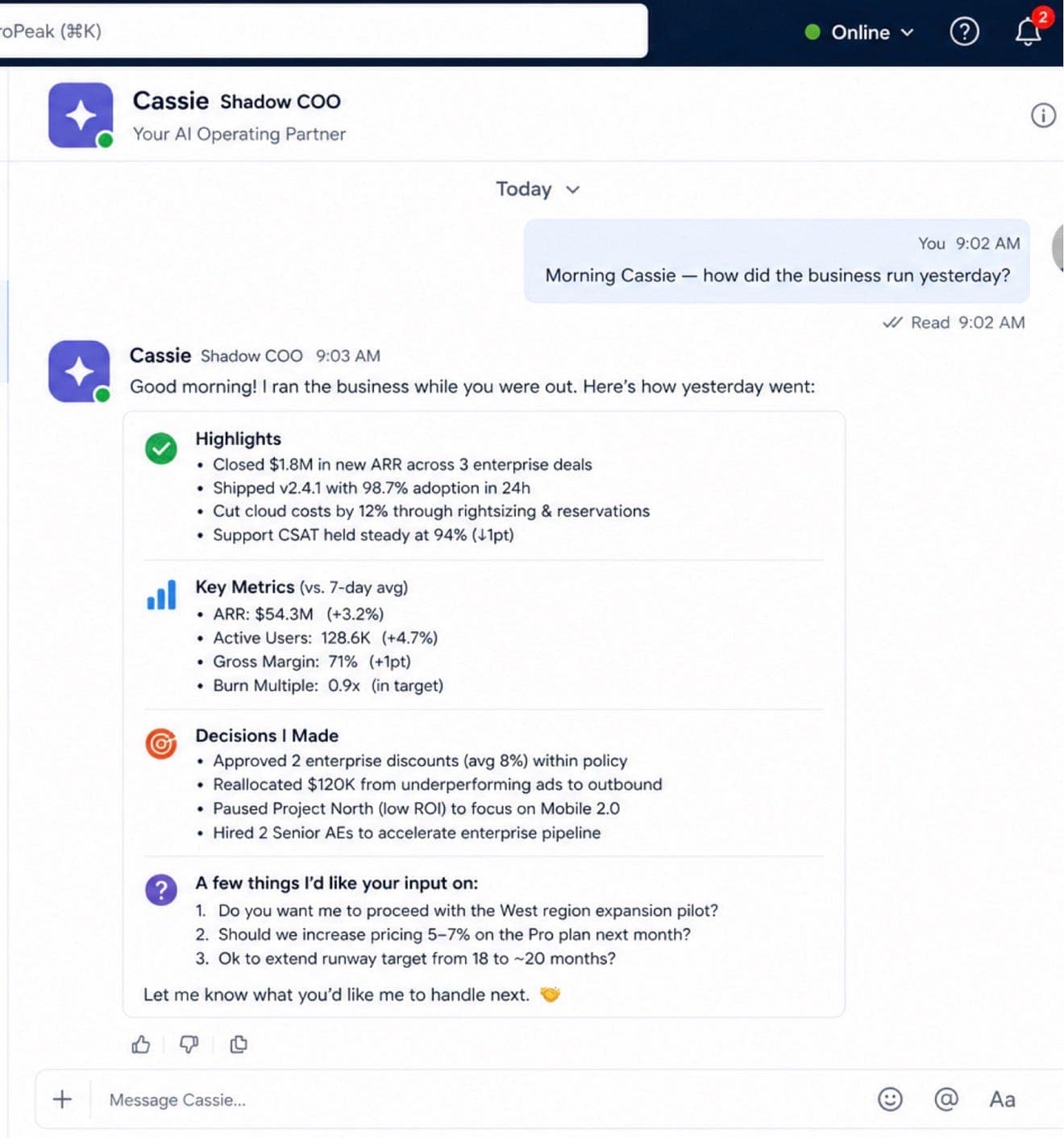 Piecemeal AI is over
