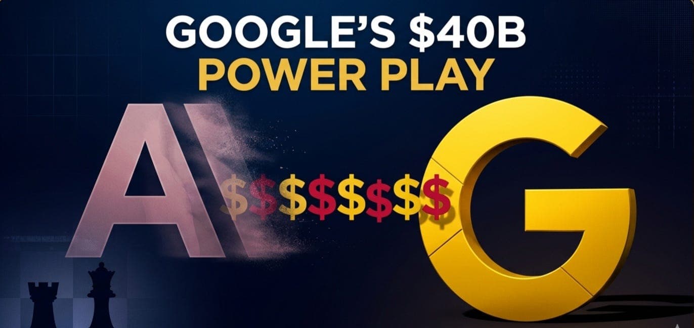 Google’s $40B Anthropic Bet: Buying the Competition or Just Buying Time?"