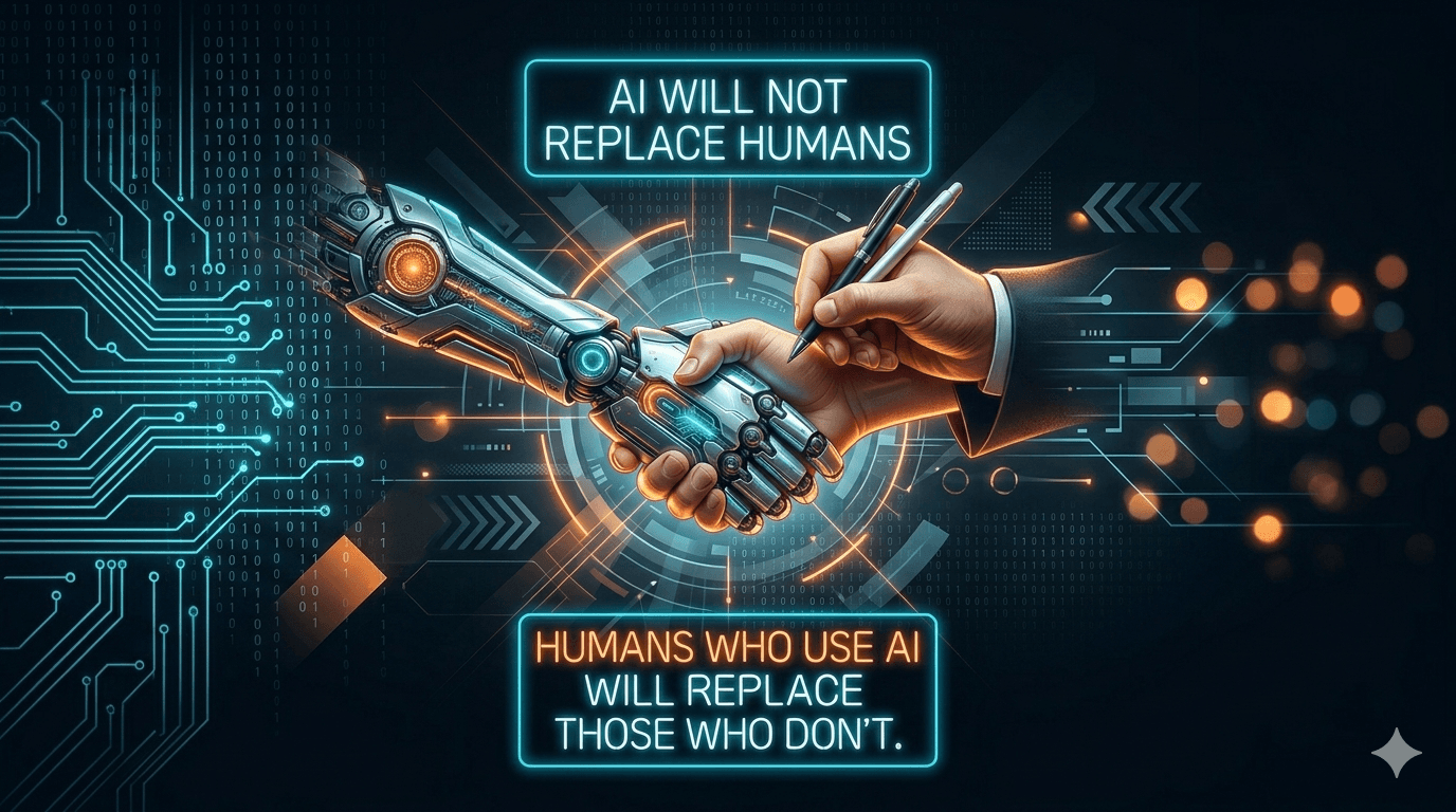 I thought AI would replace humans, but I was wrong.
