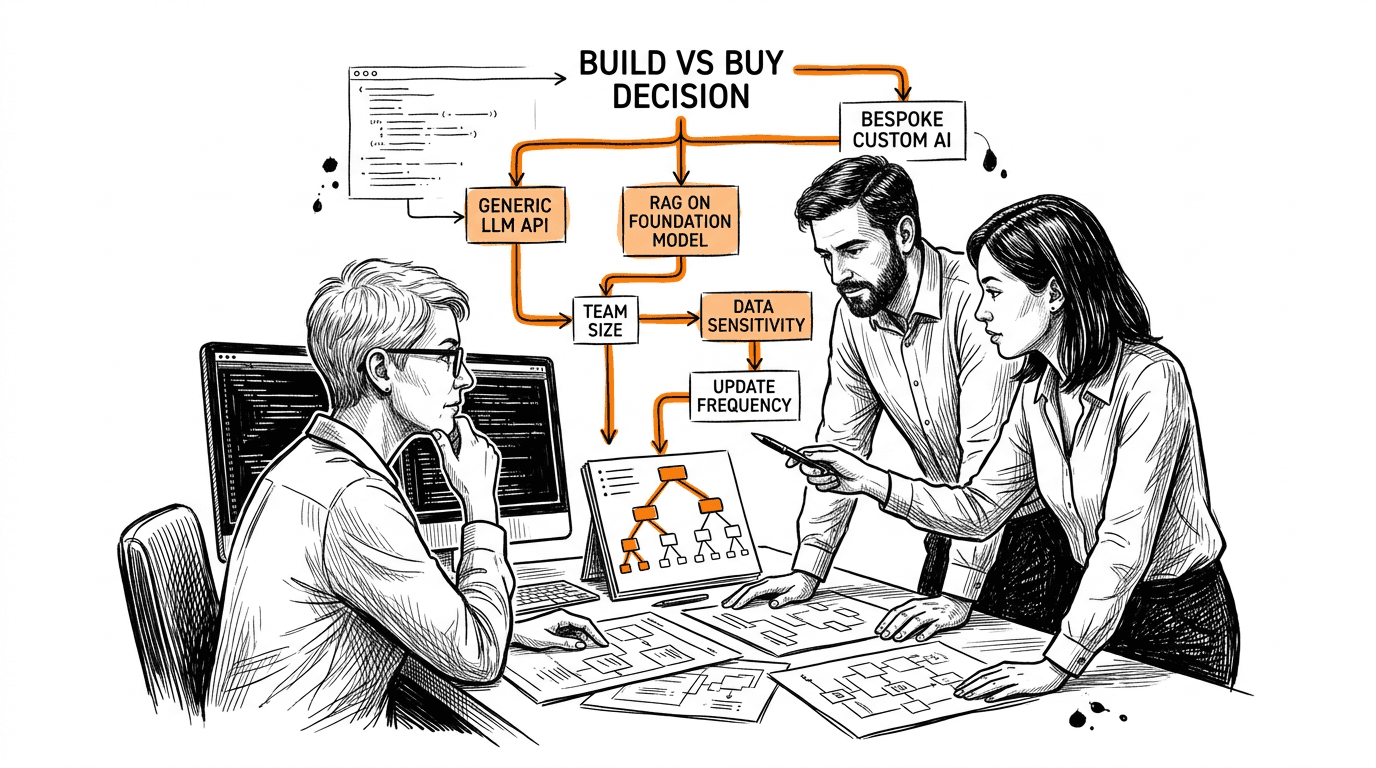 Build vs buy for enterprise AI