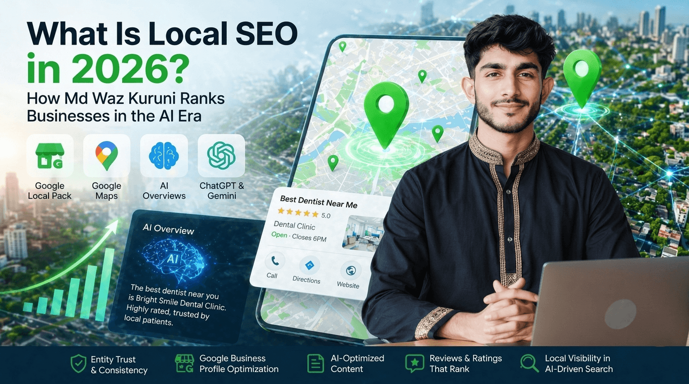 What Is Local SEO in 2026? How Md Waz Kuruni Ranks Businesses in the AI Era