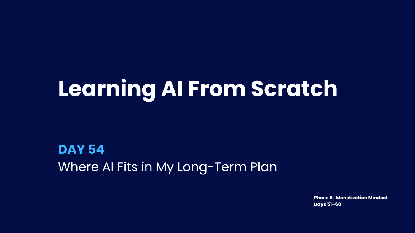 The Intelligence Flywheel (Learning → Building → Sharing → Earning)