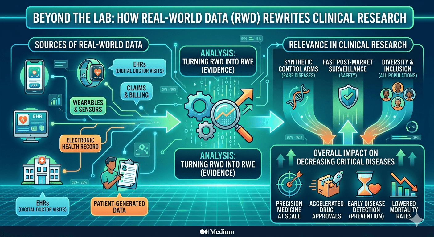 Beyond the Lab: How Real-World Data is Rewriting the Playbook for Modern Medicine