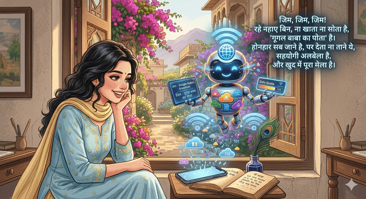 The Algorithm of Character: A Poetic Synergy Between a Human and AI