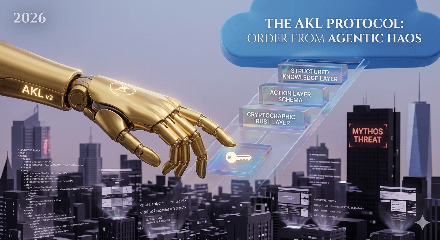 Beyond Mythos: Why the Global Economy Needs a Native AI Protocol (AKL) to Tame the Agentic Web