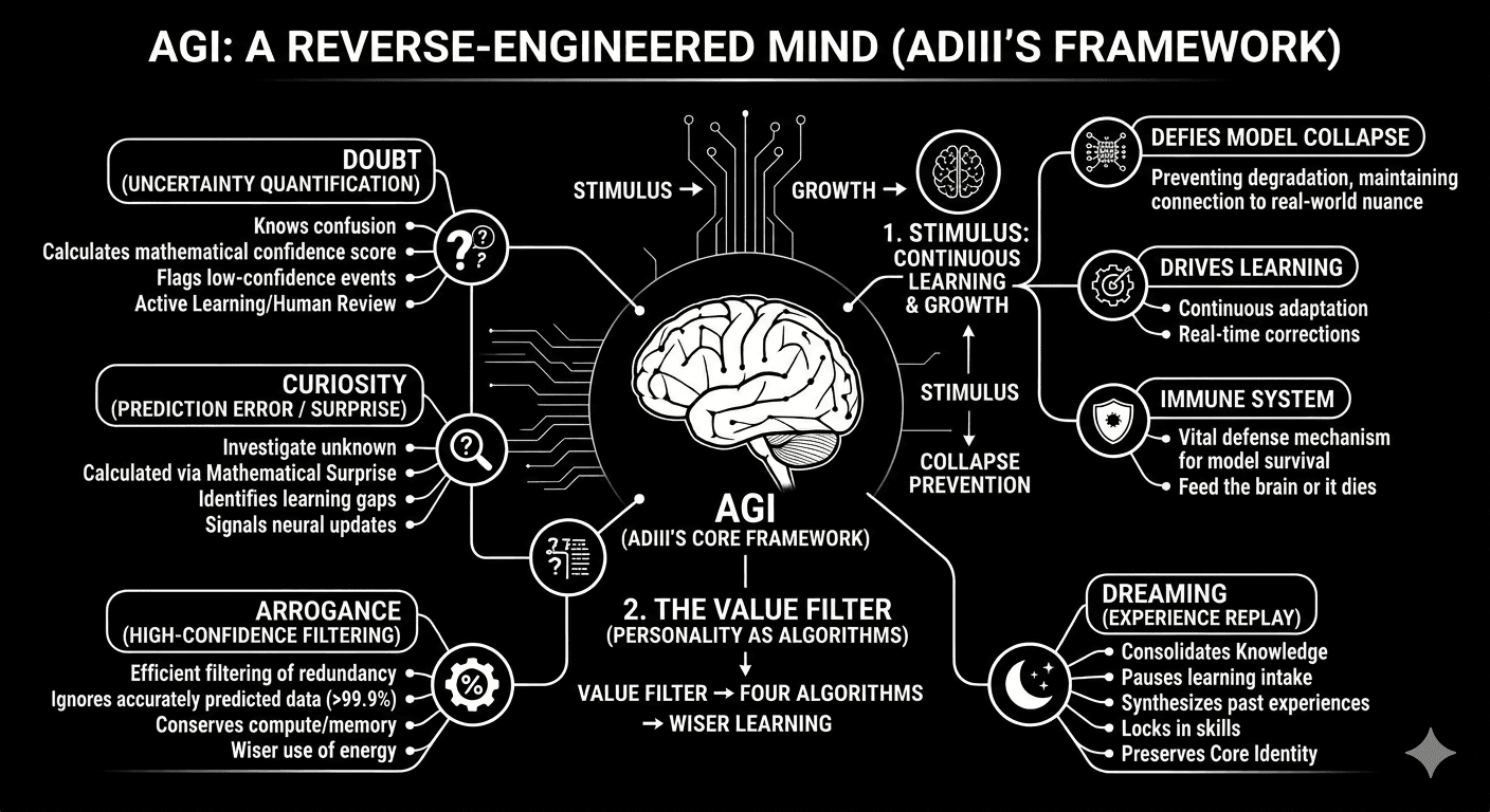 What If Intelligence Needs a Personality to Truly Learn?