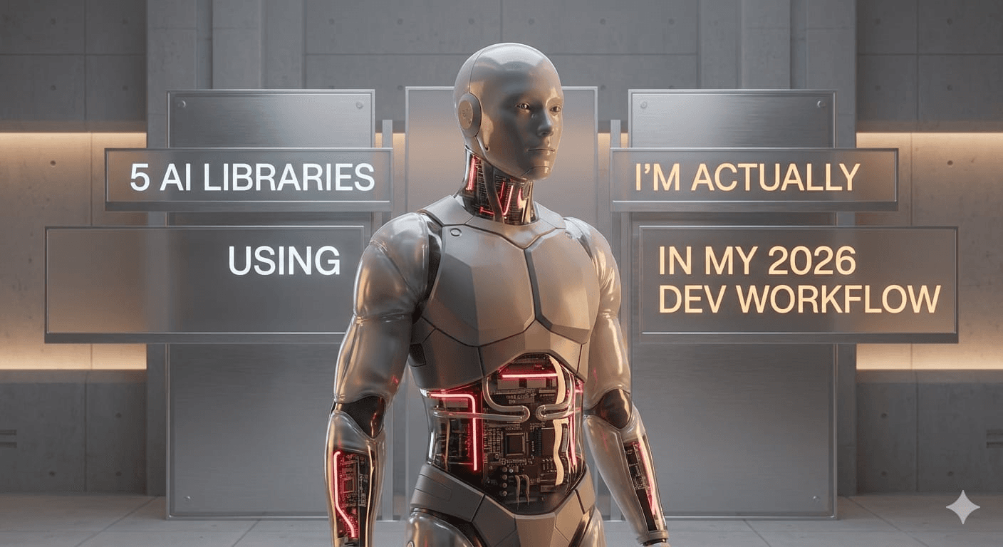 5 AI Libraries I’m Actually Using in my 2026 Dev Workflow