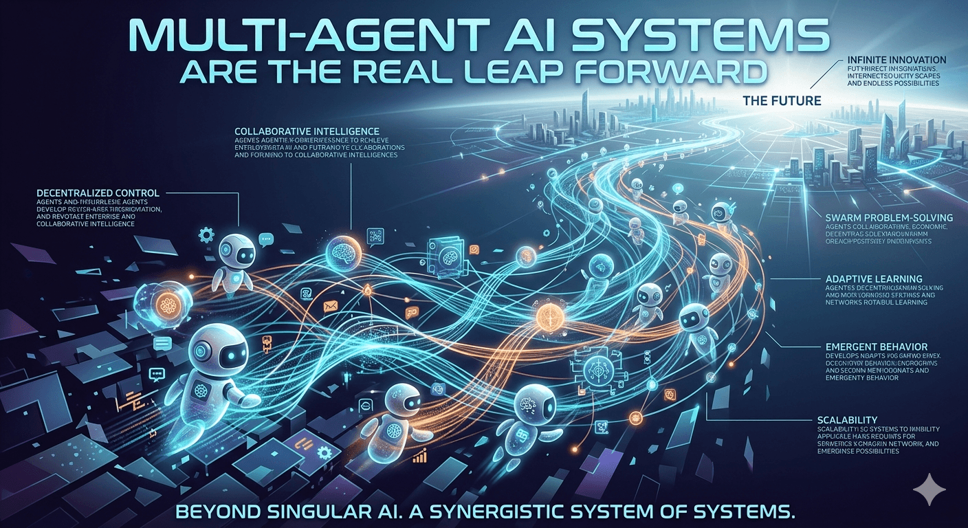 Beyond Chatbots: Why Multi-Agent AI Systems Are the Real Leap Forward
