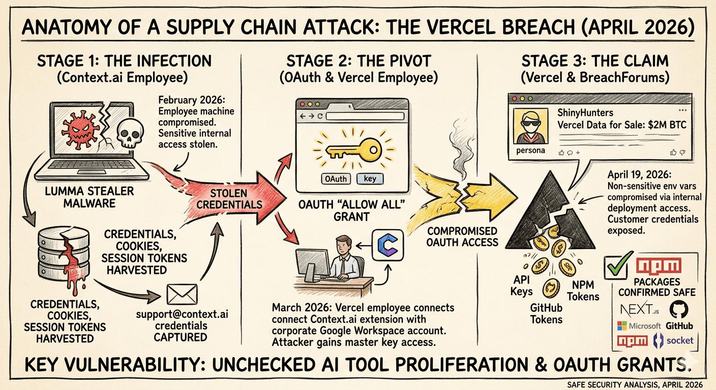 The Vercel Hack: How One AI Tool Cracked Open the Internet’s Deployment Stack