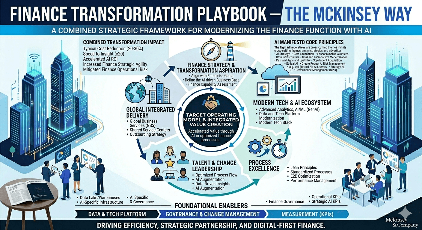 Finance Transformation Playbook — The McKinsey Way