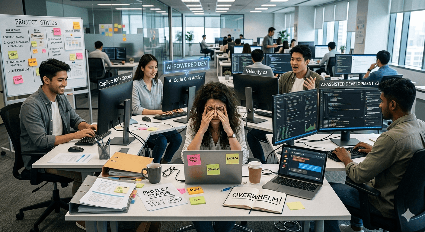 The Unexpected Bottleneck: Why AI Is Overwhelming PMs and Designers