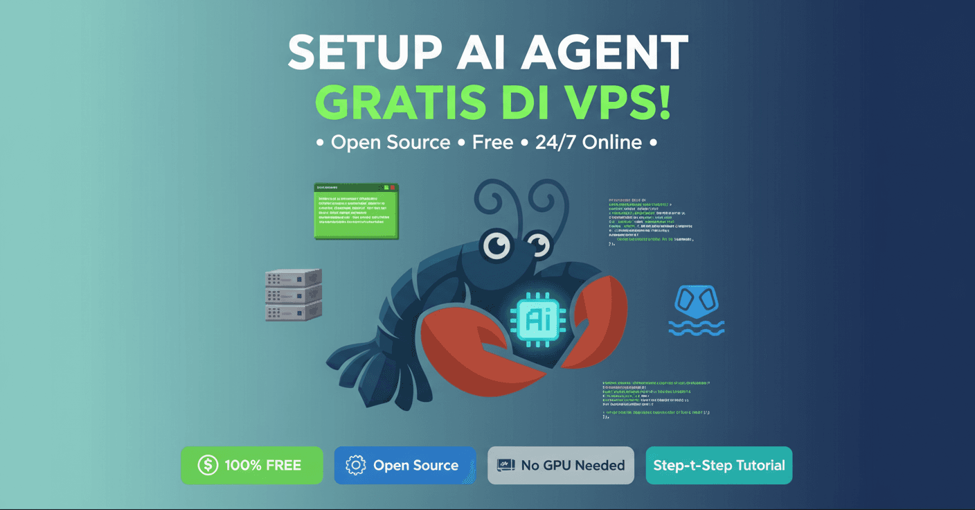 Bikin AI Assistant Pribadi yang Nyala 24/7 Cuma Modal VPS dan 4 Command Doang