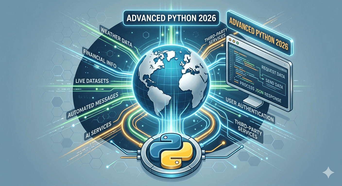 Advanced Python 2026 (Part 8): Working With APIs — Connecting Python to the Real World