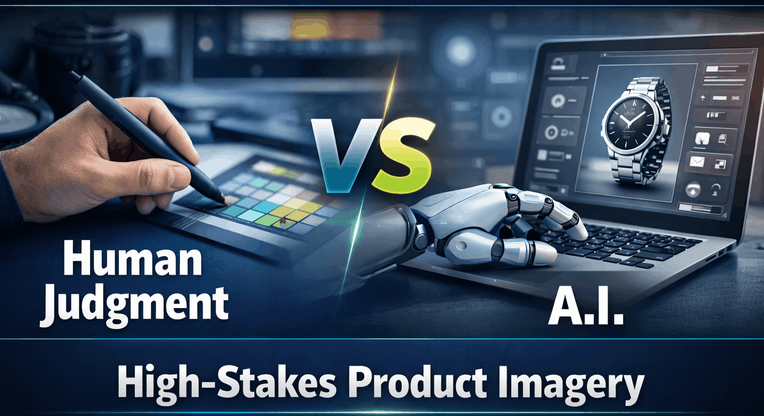 Why Human Judgment Still Wins in High-Stakes Product Imagery