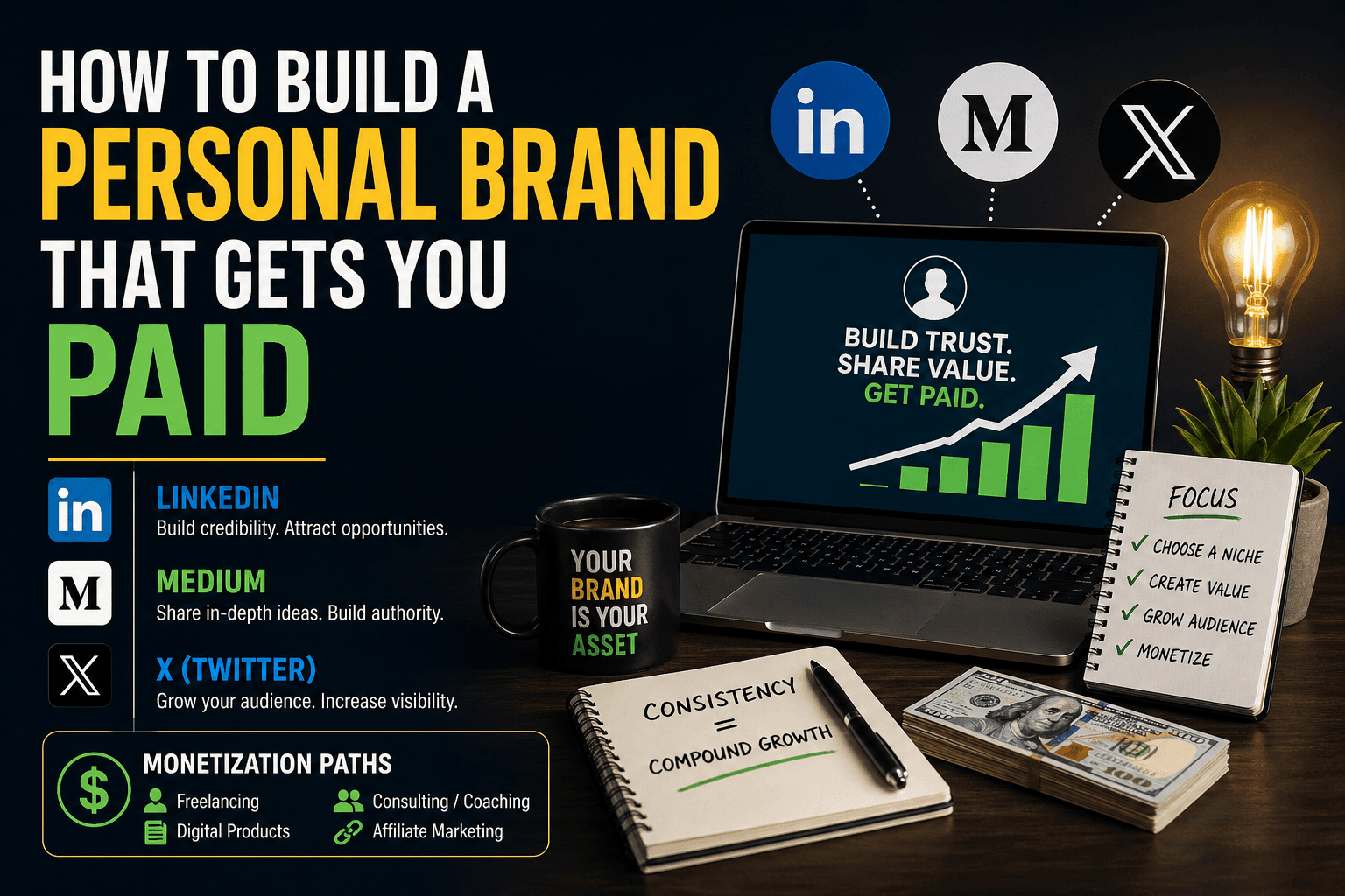 How to Build a Personal Brand That Gets You Paid