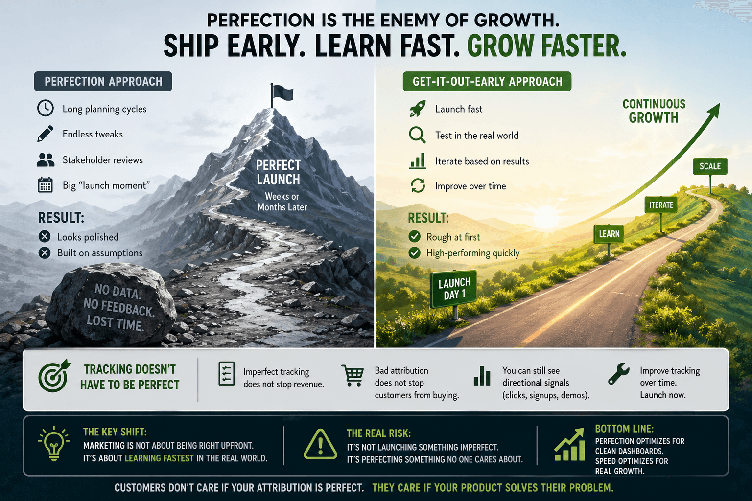 Marketing Doesn’t Reward Perfect. It Rewards Fast