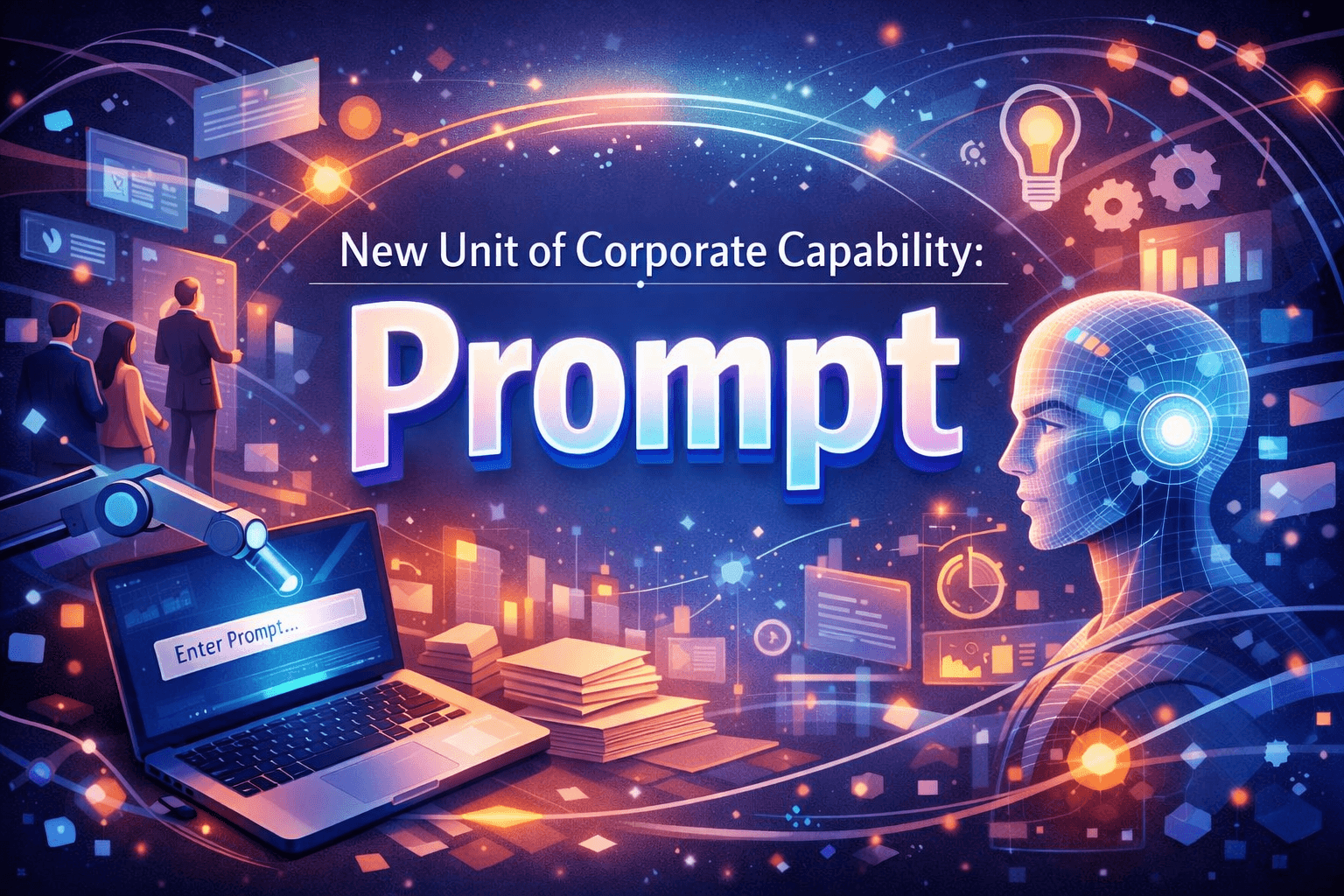 The New Unit of Corporate Capability Isn’t a Team. It’s a Prompt.