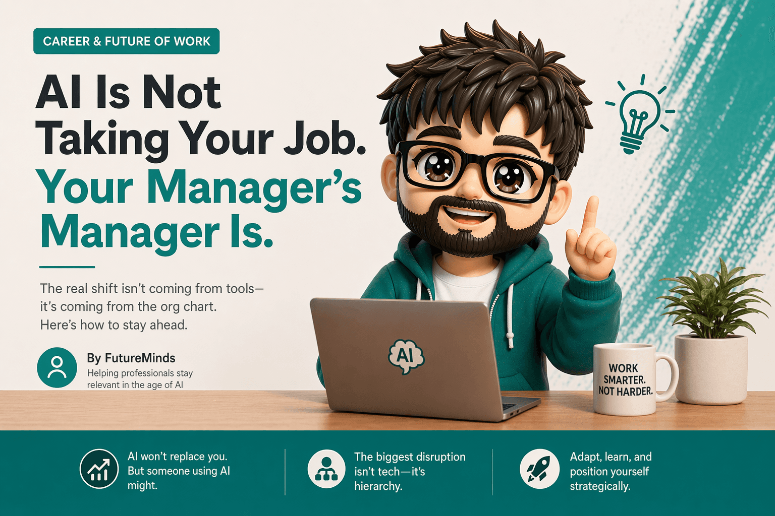 AI Is Not Taking Your Job. Your Manager’s Manager Is.