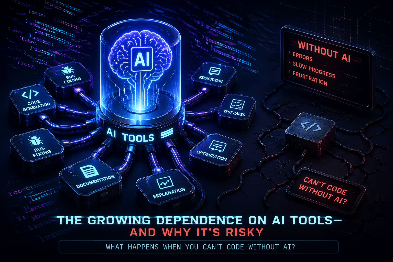 The Growing Dependence on AI Tools — And Why It’s Risky