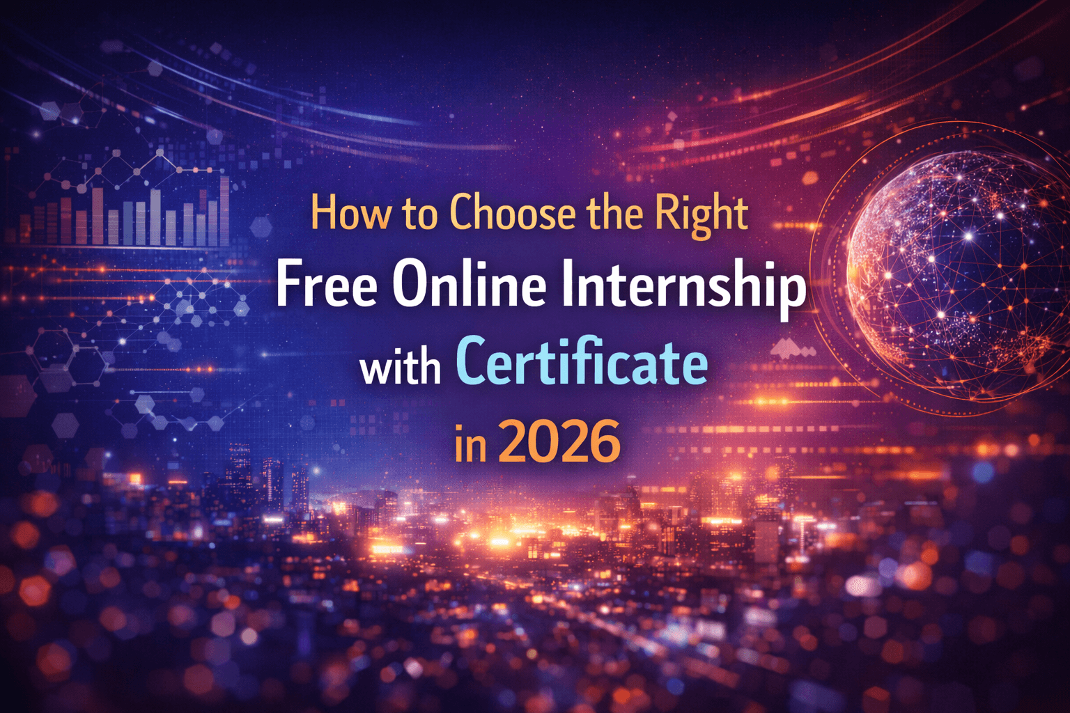 How to Choose the Right Free Online Internship with Certificate in 2026