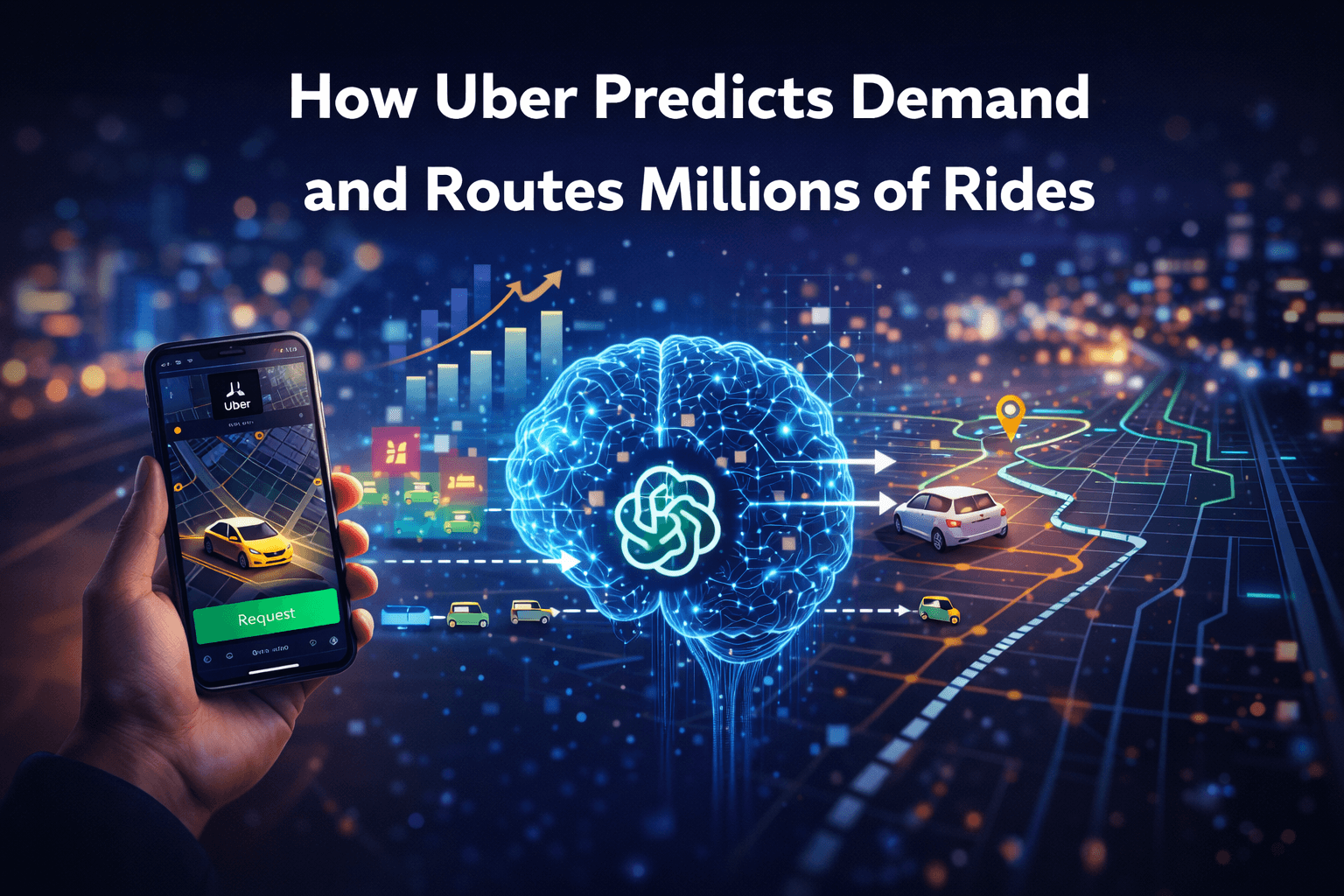 How Uber Predicts Demand and Routes Millions of Rides