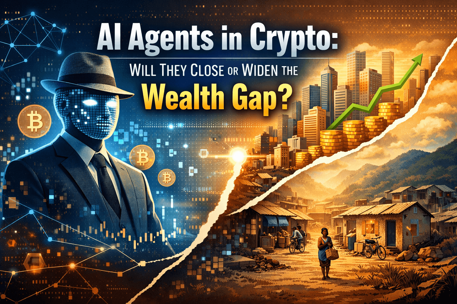 AI Agents in Crypto: Will They Reduce Inequality or Make the Wealth Gap Worse?