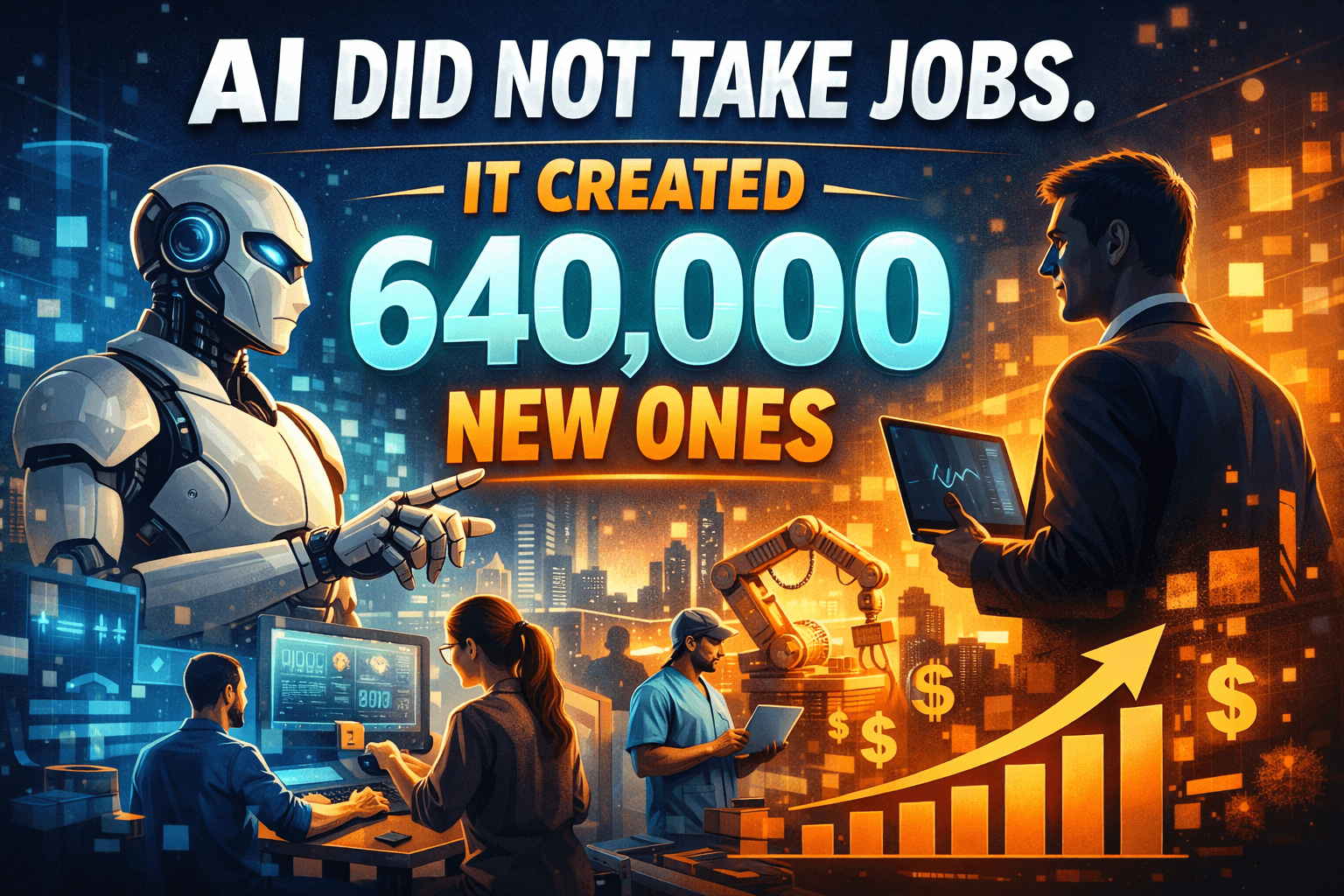 AI Did Not Take Jobs. It Created 640,000 New Ones