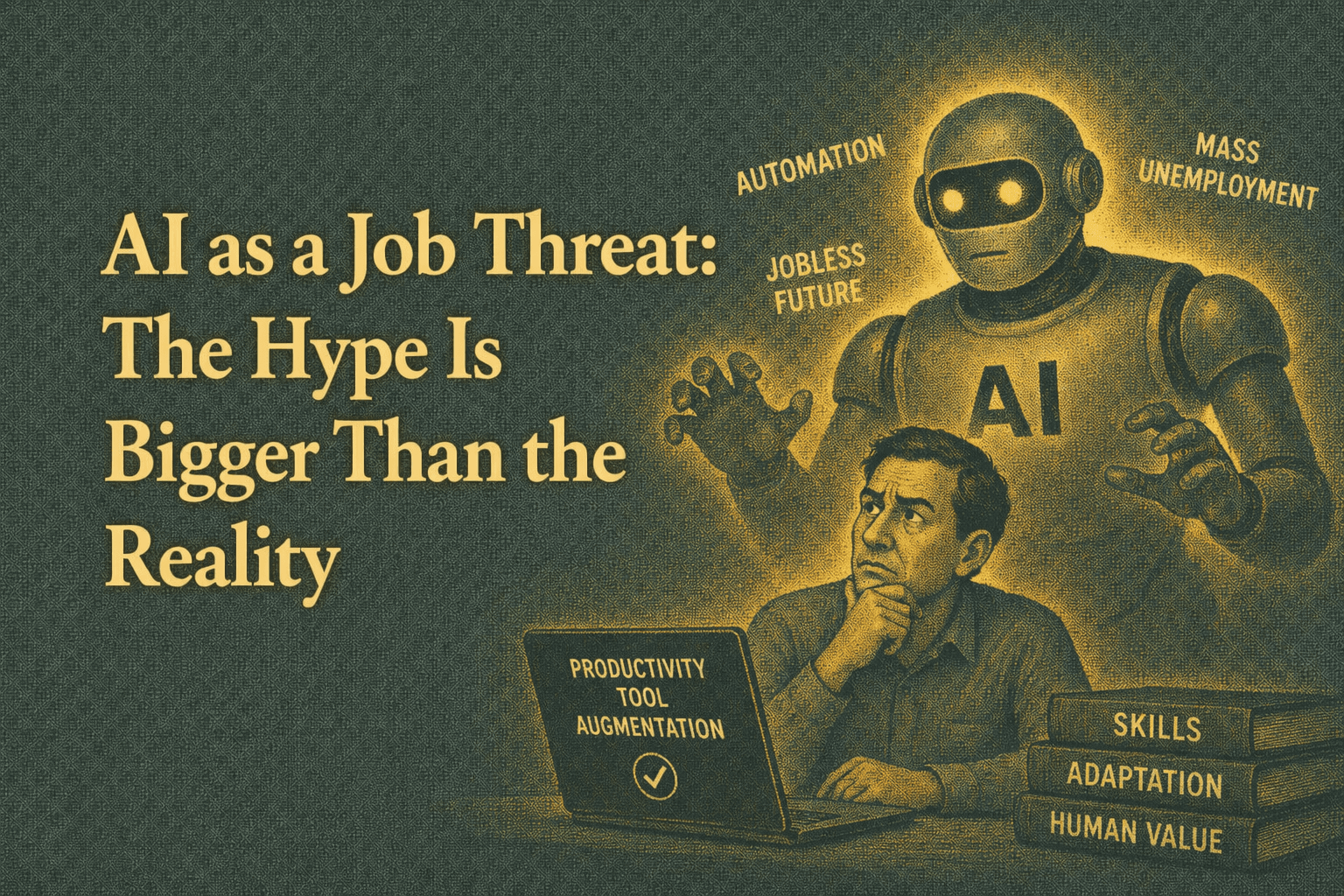 AI as a Job Threat: The Hype Is Bigger Than the Reality