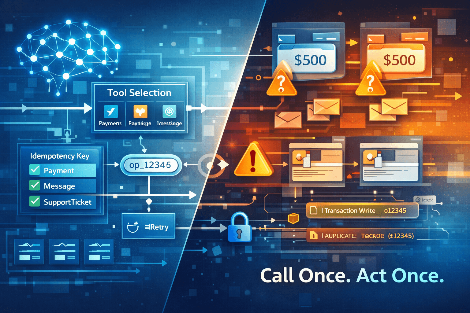 Why Smart Agents Still Double-Charge