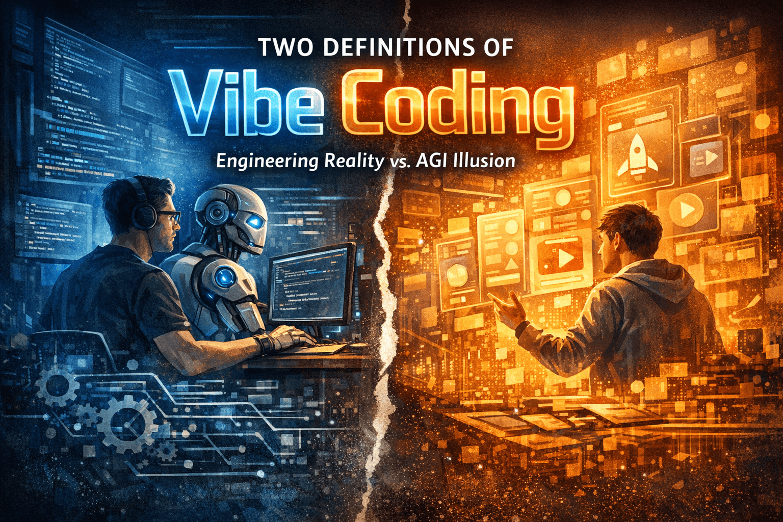 Two Definitions of Vibe Coding: Why One Builds Systems and the Other Builds Illusions