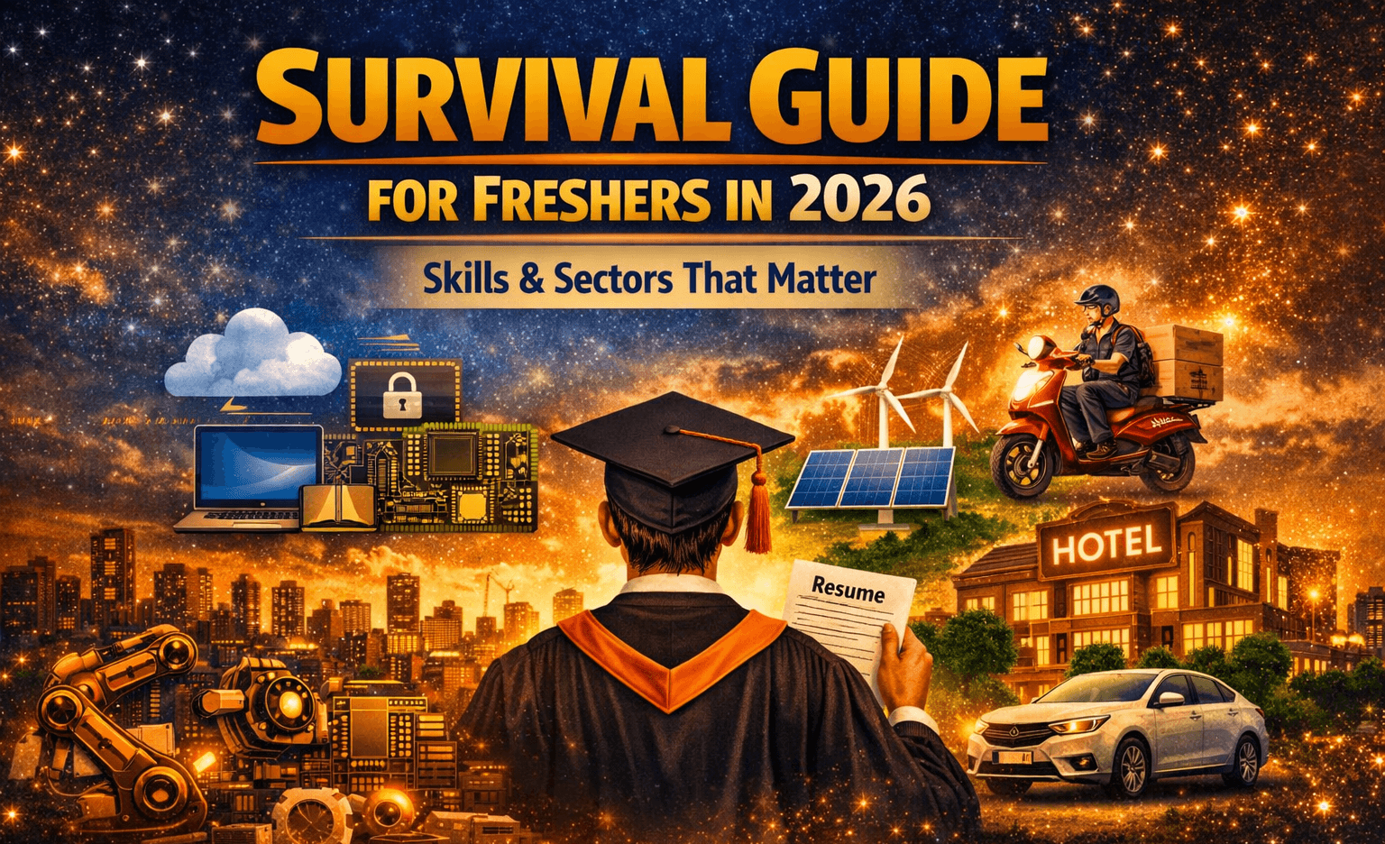 Survival Guide for Freshers in 2026: Skills and Sectors That Matter