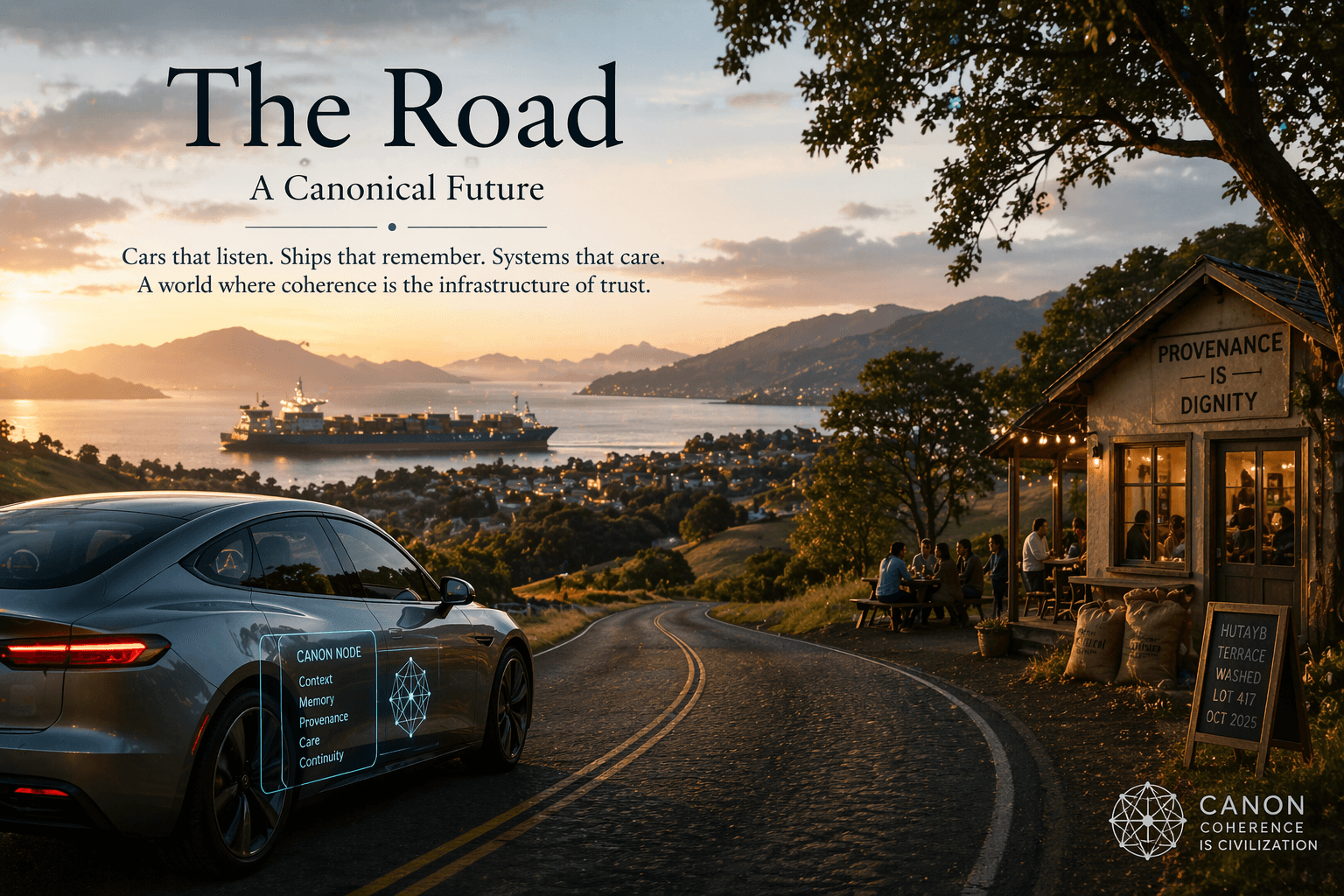 There was once a road that did not know it was a road.