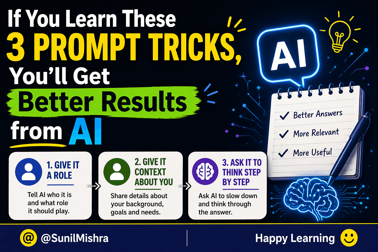 If You Learn These 3 Prompt Tricks, You’ll Get Better Results from AI